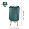SmartSense™ Automatic Motion‑Sensor Trash Can — 8 L Plastic, Lid‑Closing for Home & Office