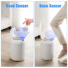 SmartSense™ Automatic Motion‑Sensor Trash Can — 8 L Plastic, Lid‑Closing for Home & Office