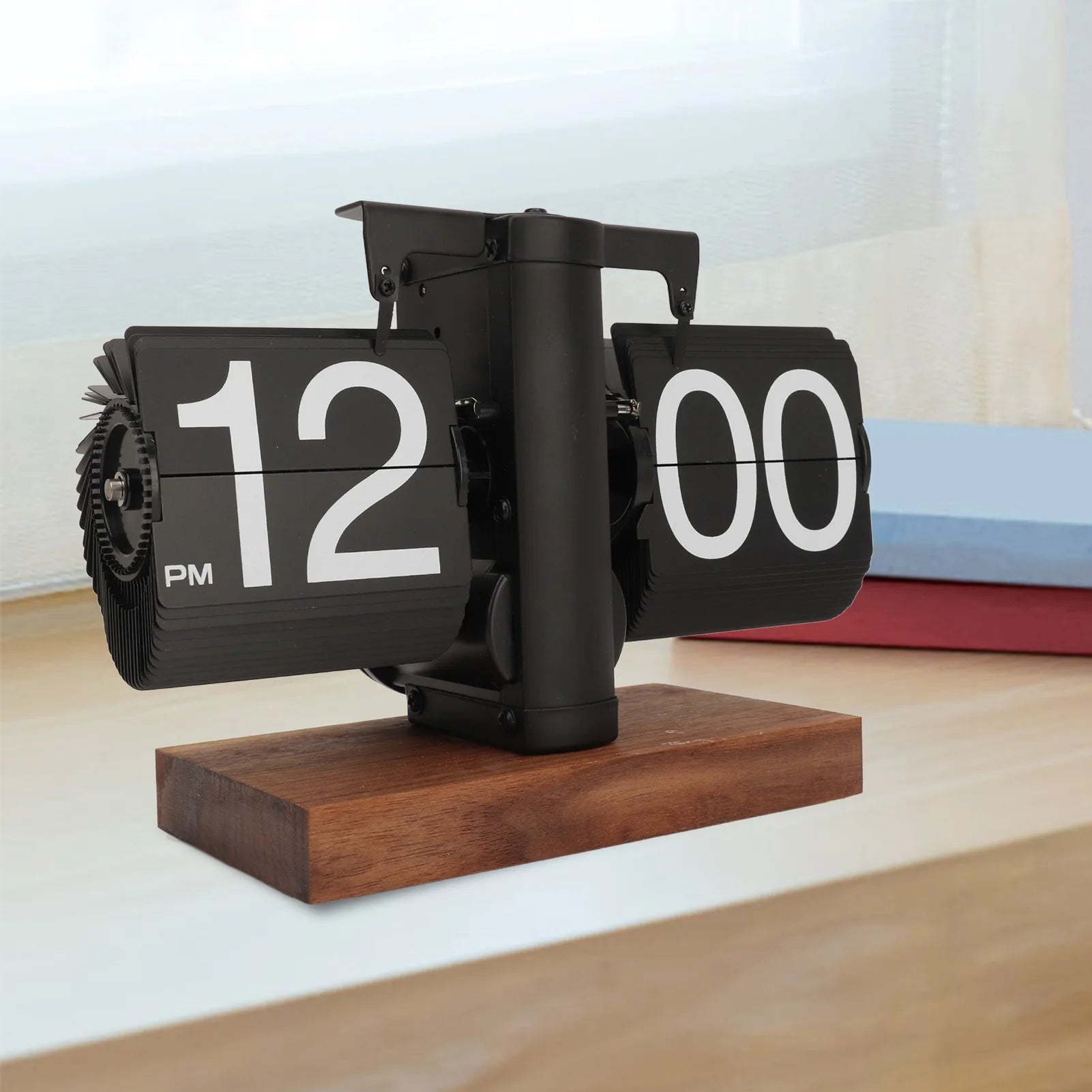 Clocksmiths™ Retro Mechanical Flip‑Down Clock