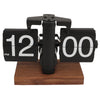 Clocksmiths™ Retro Mechanical Flip‑Down Clock