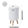 SmartSense™ Automatic Motion‑Sensor Trash Can — 8 L Plastic, Lid‑Closing for Home & Office