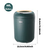 SmartSense™ Automatic Motion‑Sensor Trash Can — 8 L Plastic, Lid‑Closing for Home & Office