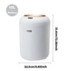 SmartSense™ Automatic Motion‑Sensor Trash Can — 8 L Plastic, Lid‑Closing for Home & Office
