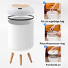 SmartSense™ Automatic Motion‑Sensor Trash Can — 8 L Plastic, Lid‑Closing for Home & Office
