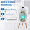 SmartSense™ Automatic Motion‑Sensor Trash Can — 8 L Plastic, Lid‑Closing for Home & Office